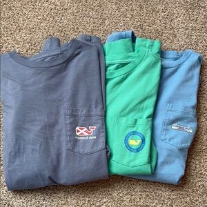 Vineyard Vines Kids' Graphic Pocket T-Shirts - Gray, Green, Blue
